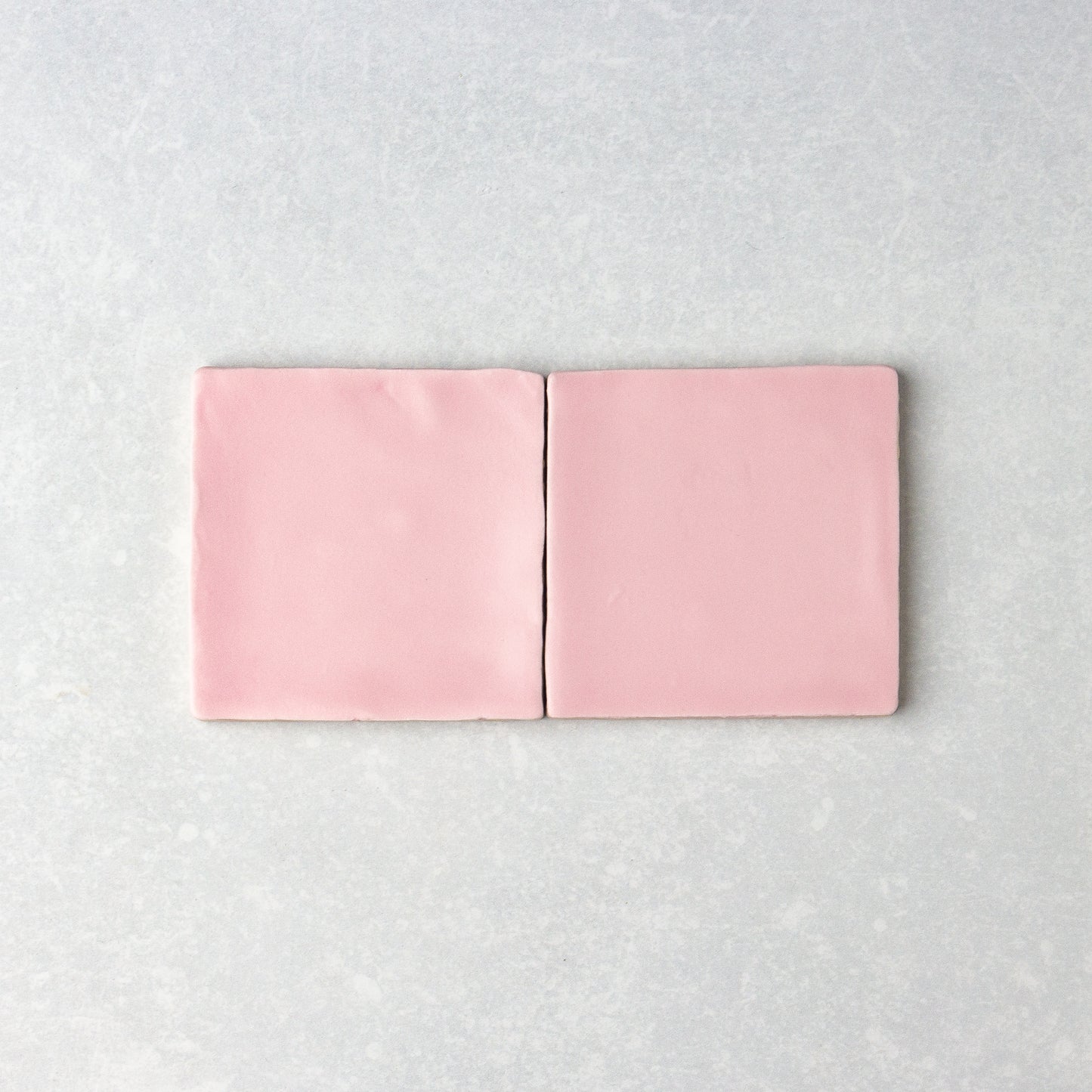 Handmade Matt Rosa Pink 100x100mm
