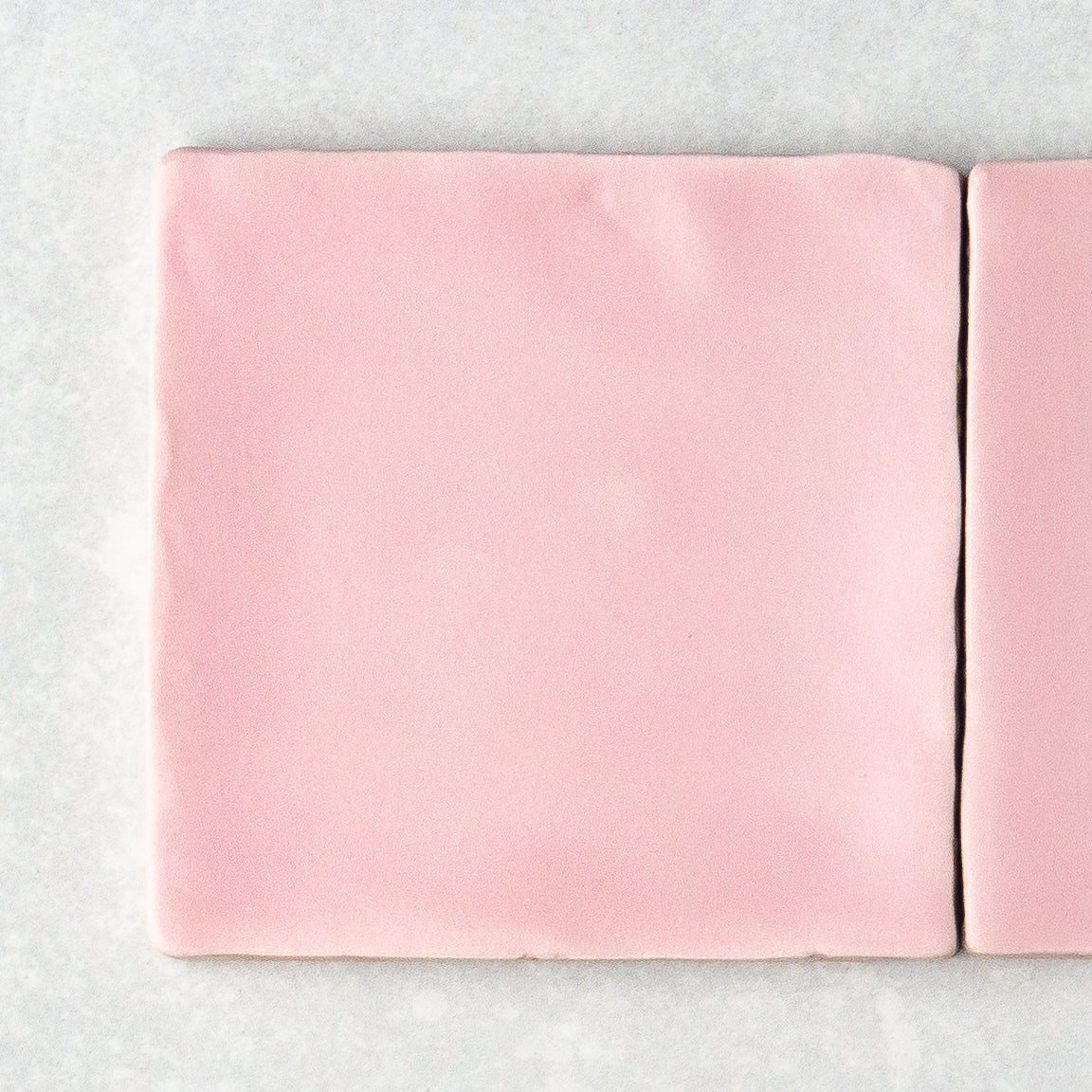 Handmade Matt Rosa Pink 100x100mm