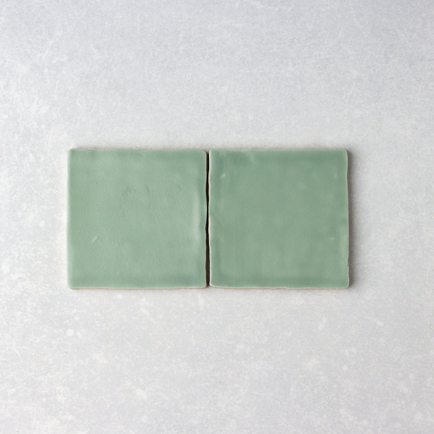 Handmade Matt Sage 100x100mm
