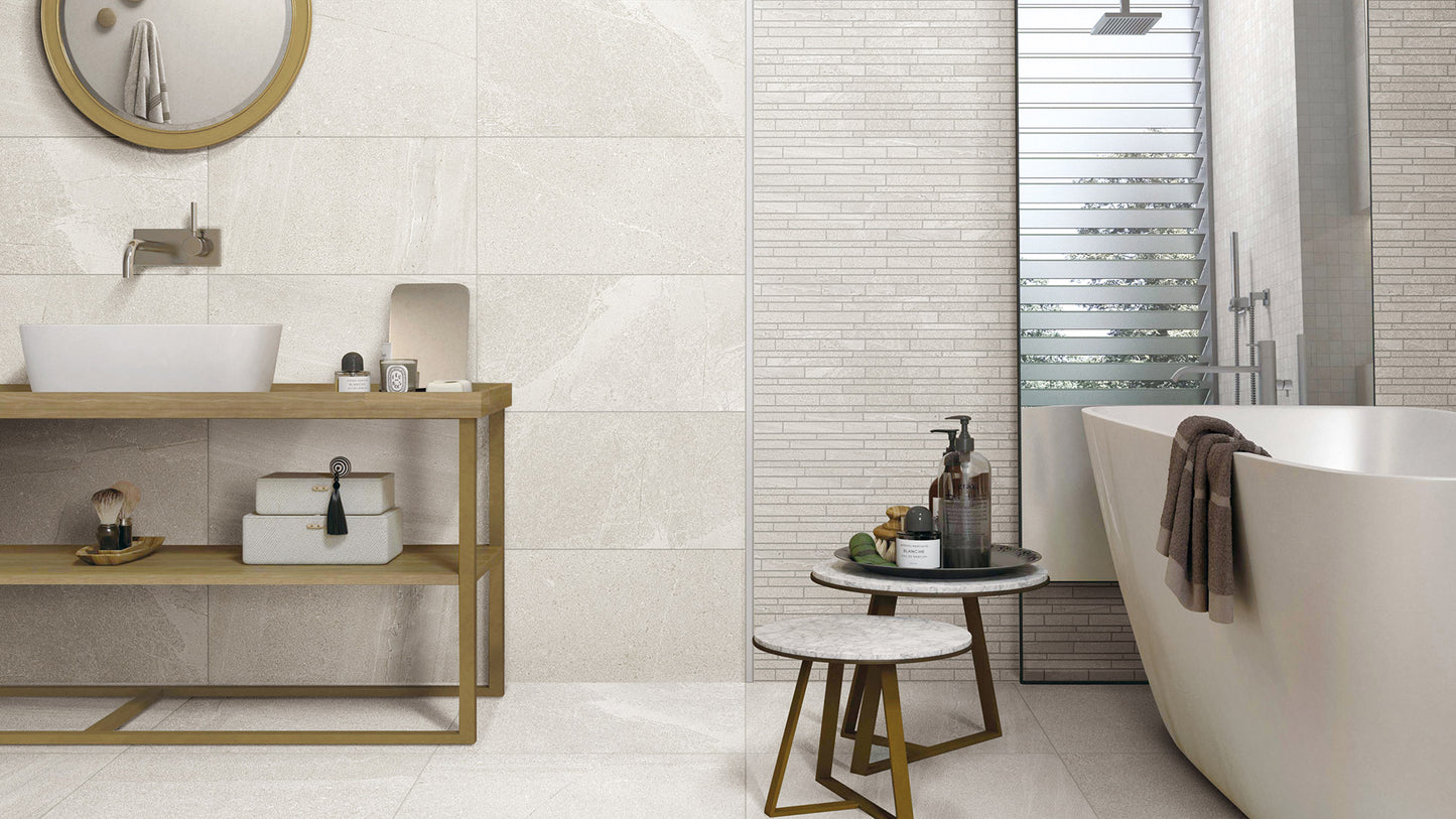 Shell White 600X600 Structured