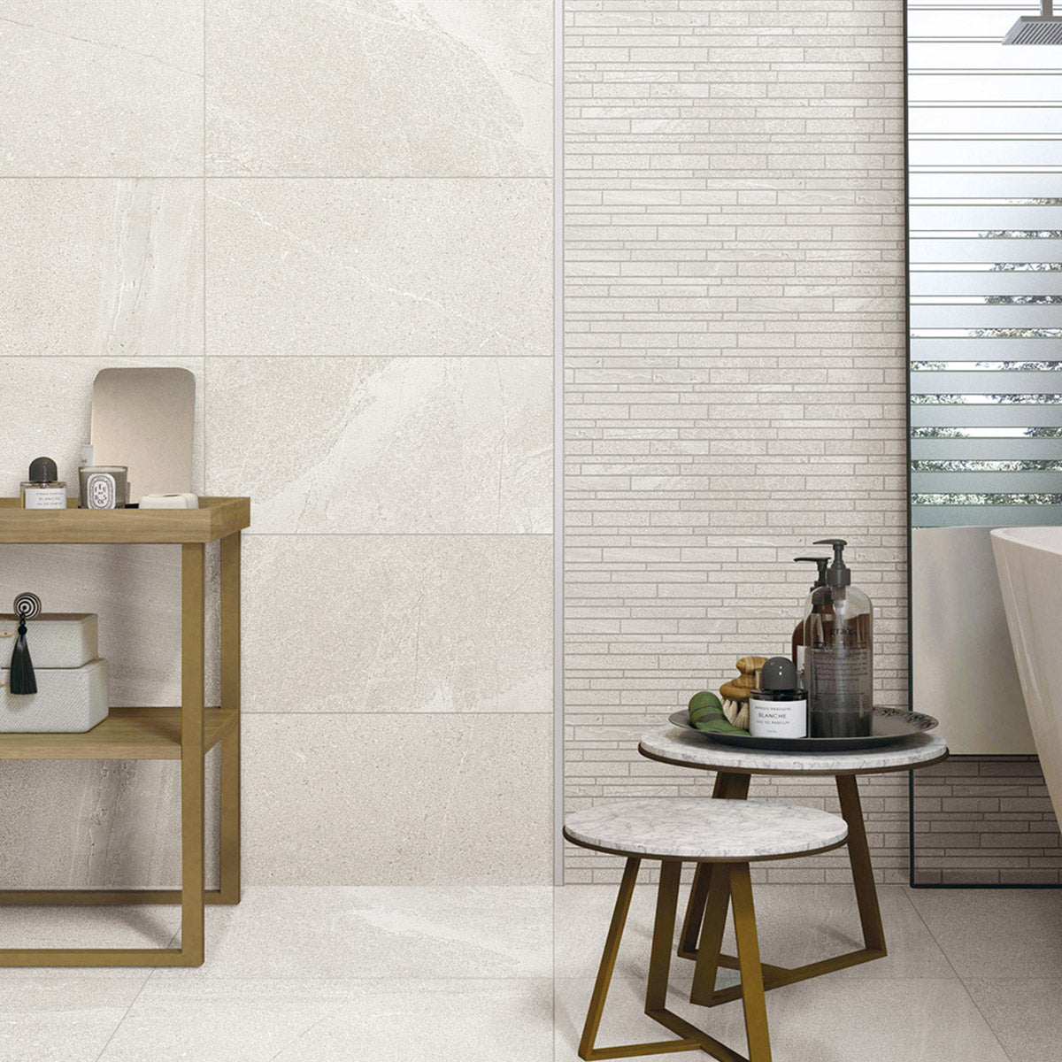 Shell White 600X600 Structured
