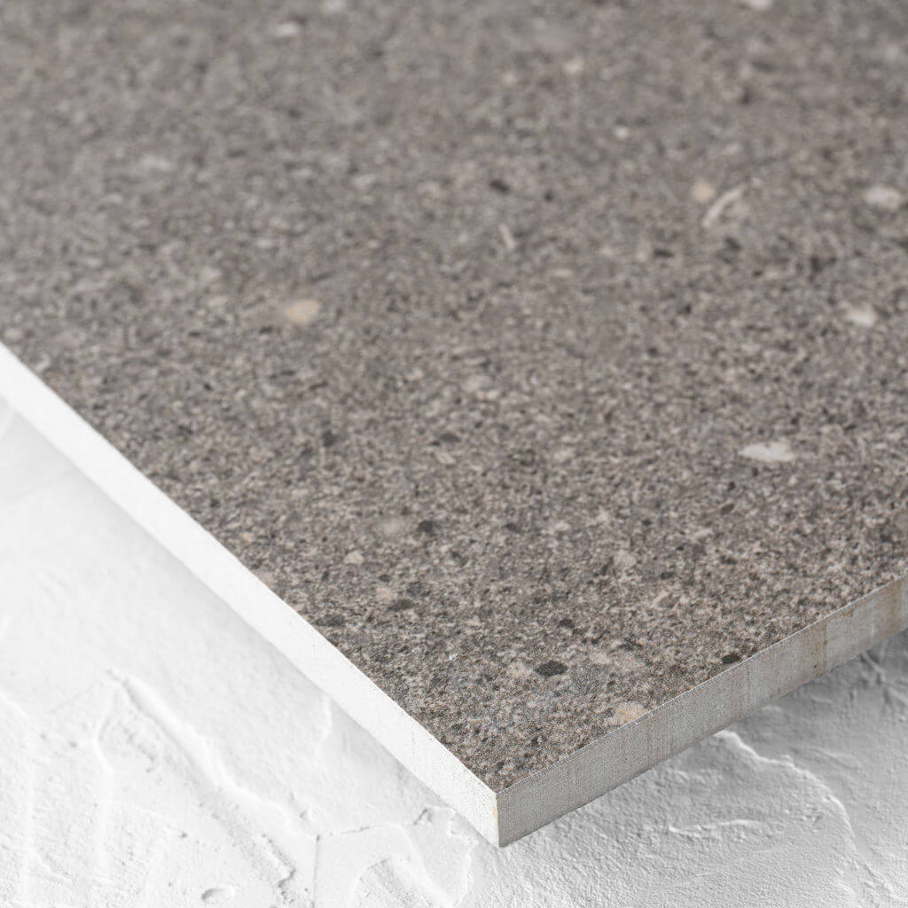 Shellstone Dark Grey Rectified 600x600mm