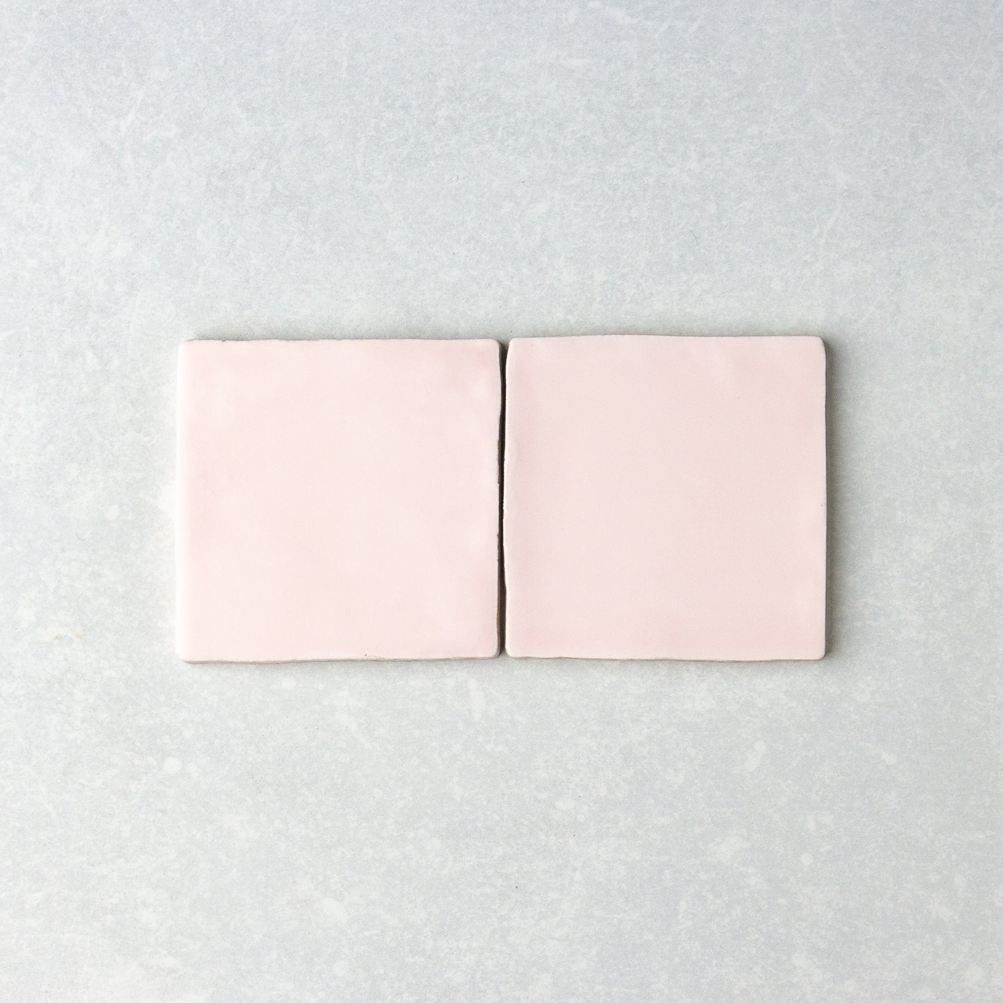 Handmade Matt Soft Pink 100x100mm