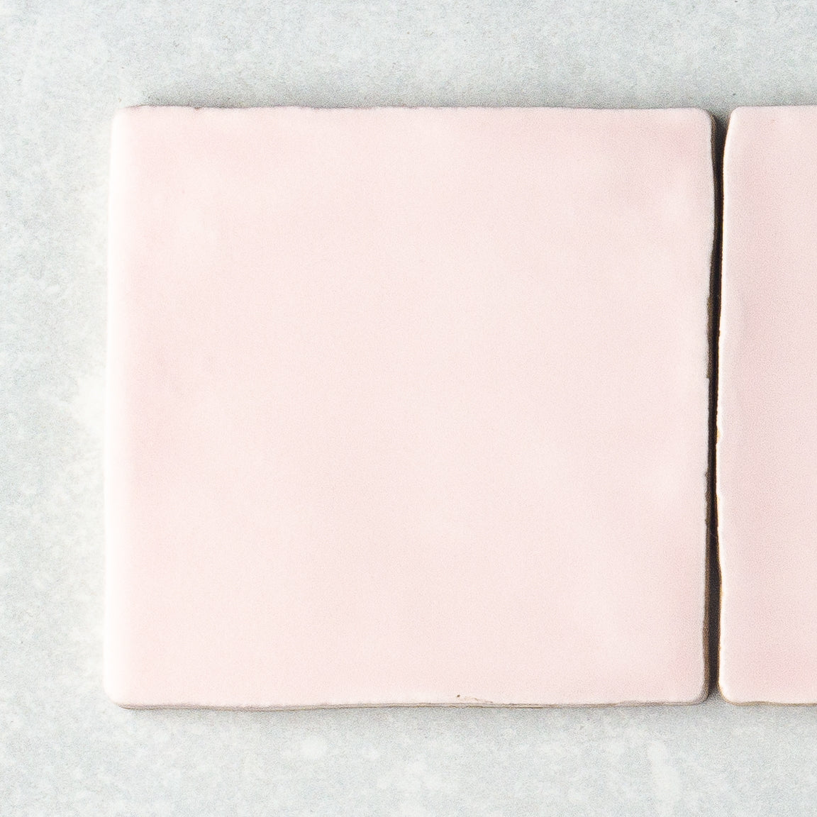 Handmade Matt Soft Pink 100x100mm
