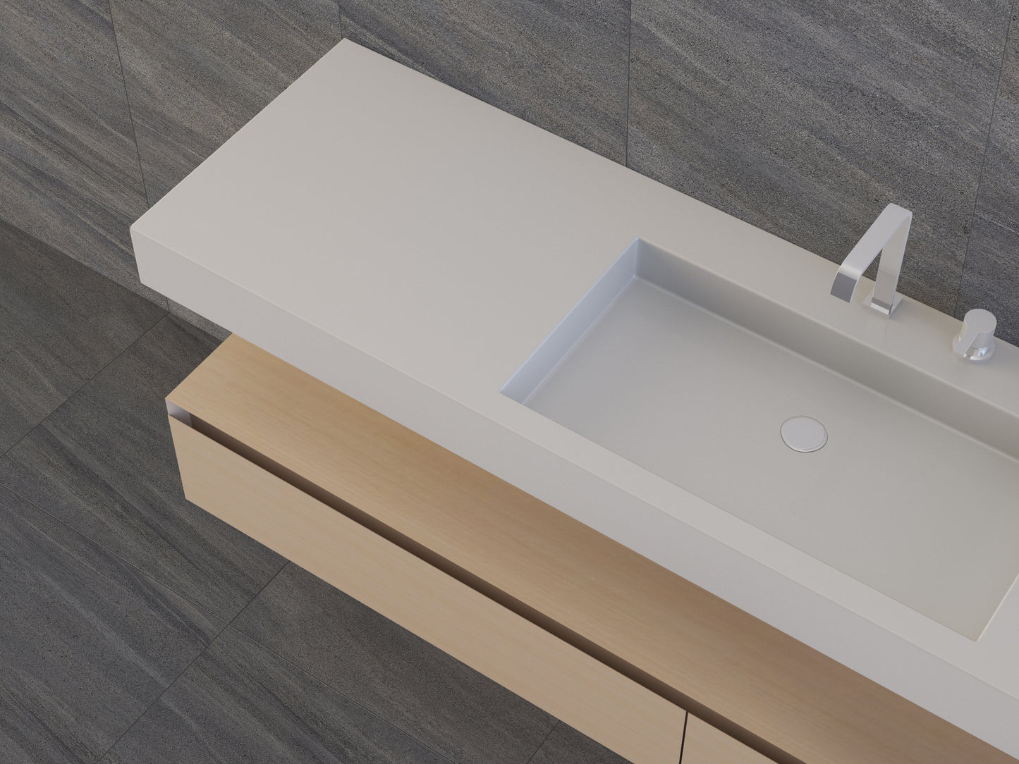 Verona Light Grey Matt 600x600mm