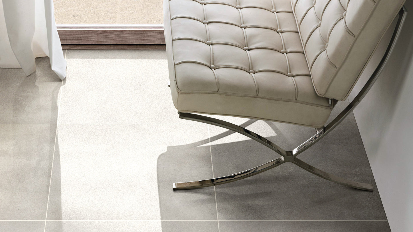 Vogue White 600X600 Structured