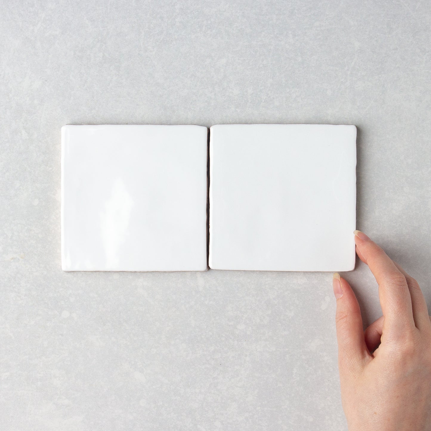 Handmade Gloss White 100x100mm