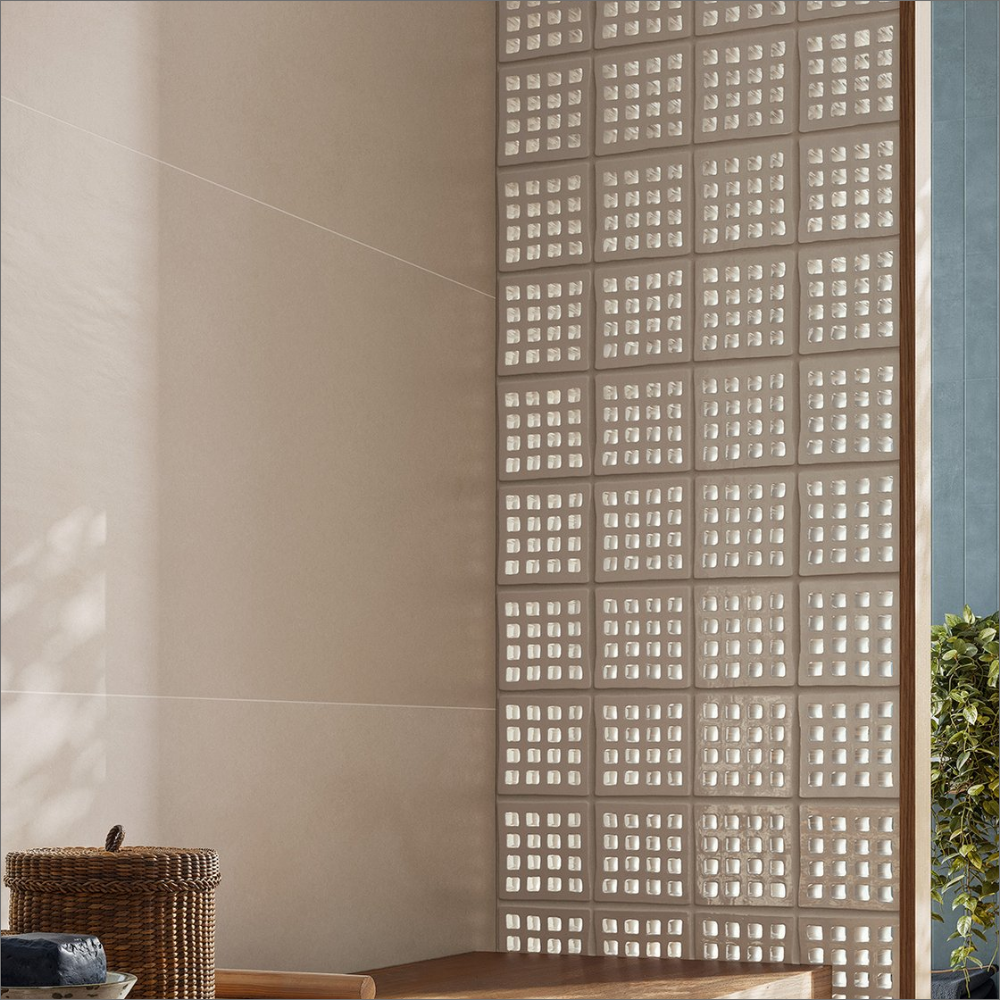 Arialuce Pertuse Bianco Gloss Breeze Blocks 120x120