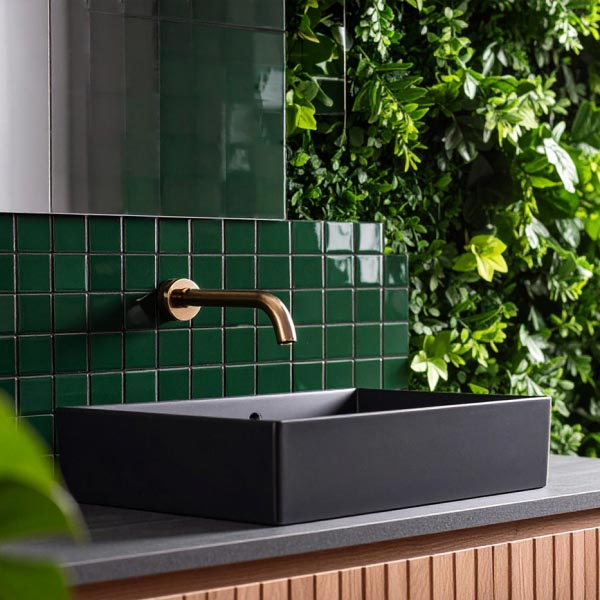 Jade Gloss Porcelain Glazed 48x48mm Square