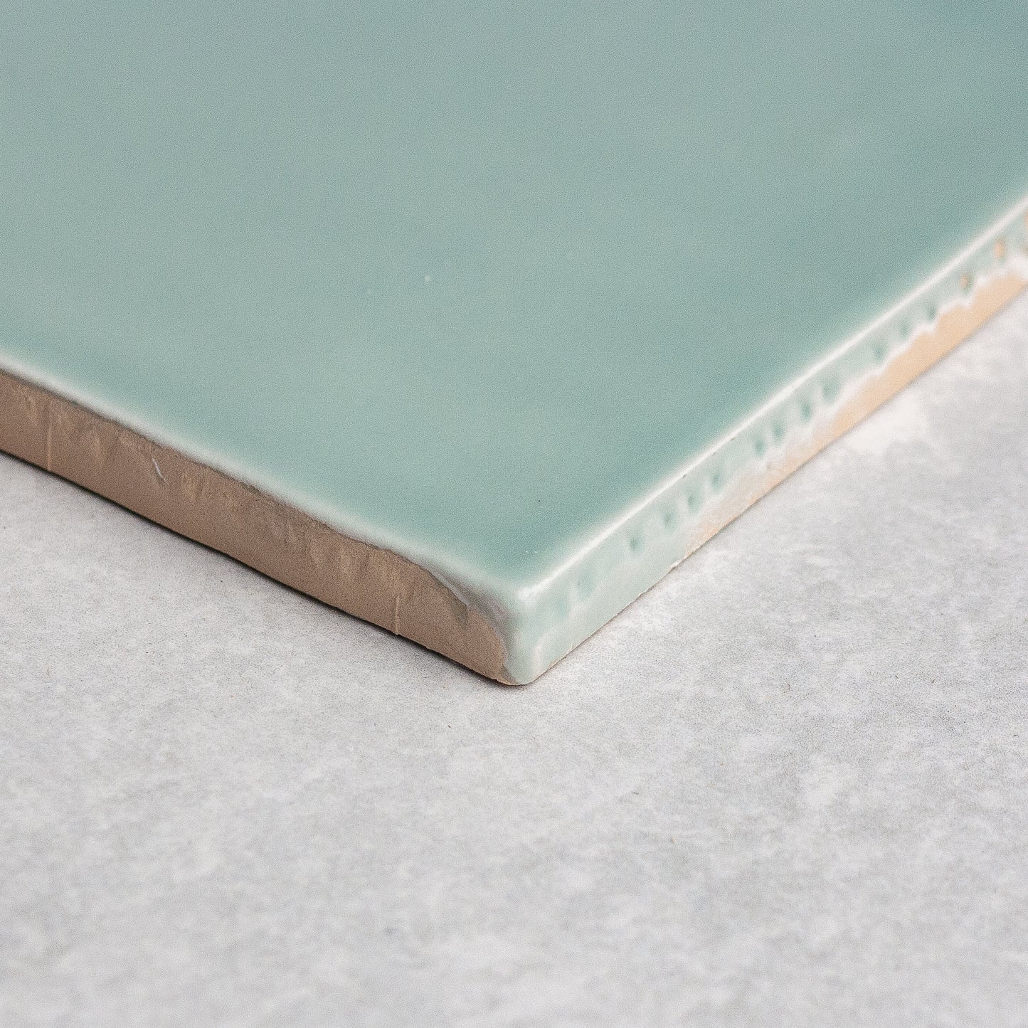 Handmade Matt Menta 100x100mm