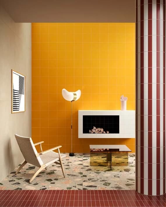 Yellow tiles