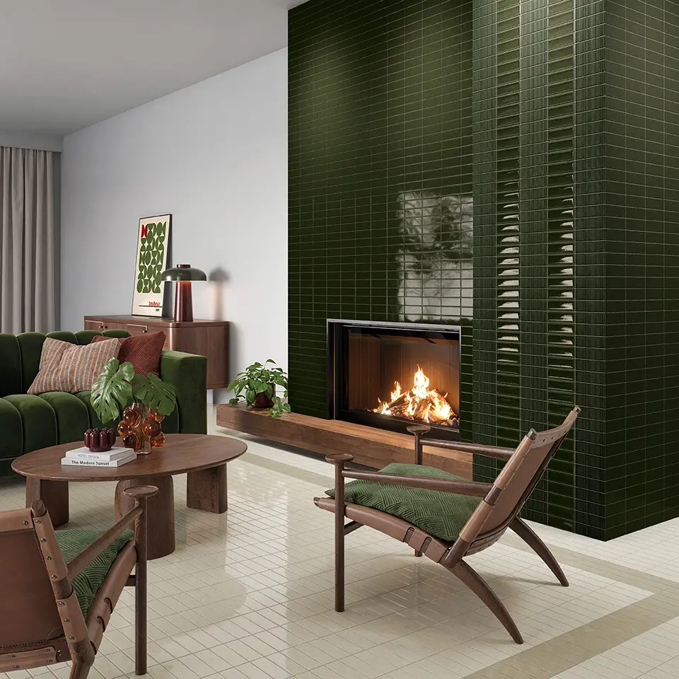 Micare Evergreen Dark Gloss 50x150mm