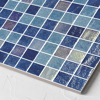 Spirit Ray Mid Green & Blue Mix 25x25mm