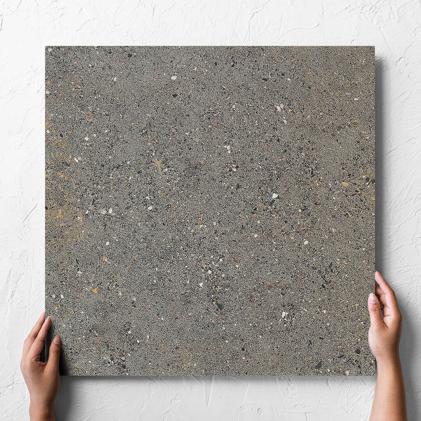 Aggregate Dark Grey 600X600 Lappato