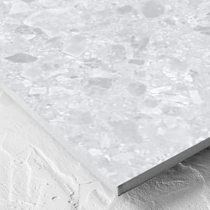 Terrazzo White 600X600 Matt