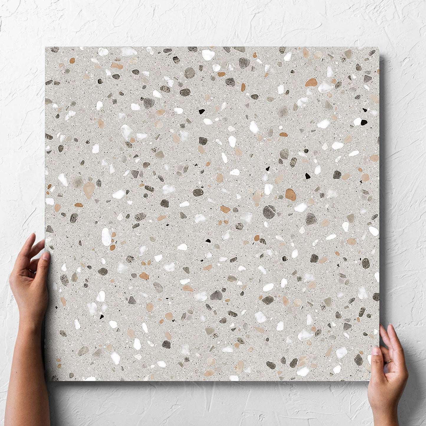 Terrazzo Stone Earth 600X600 Matt Smooth Grip