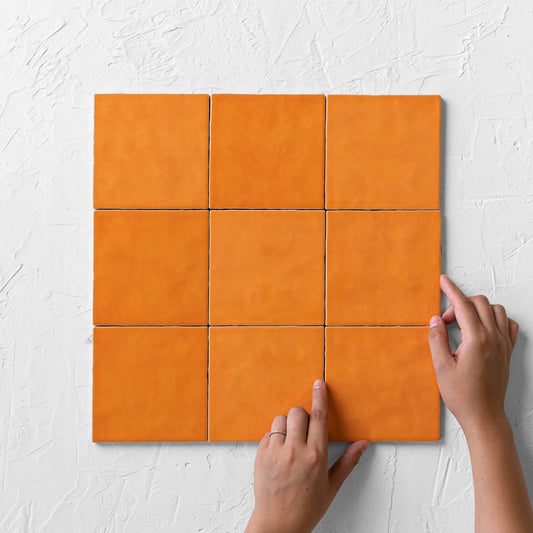 Paintbox Orange Gloss 120x120mm