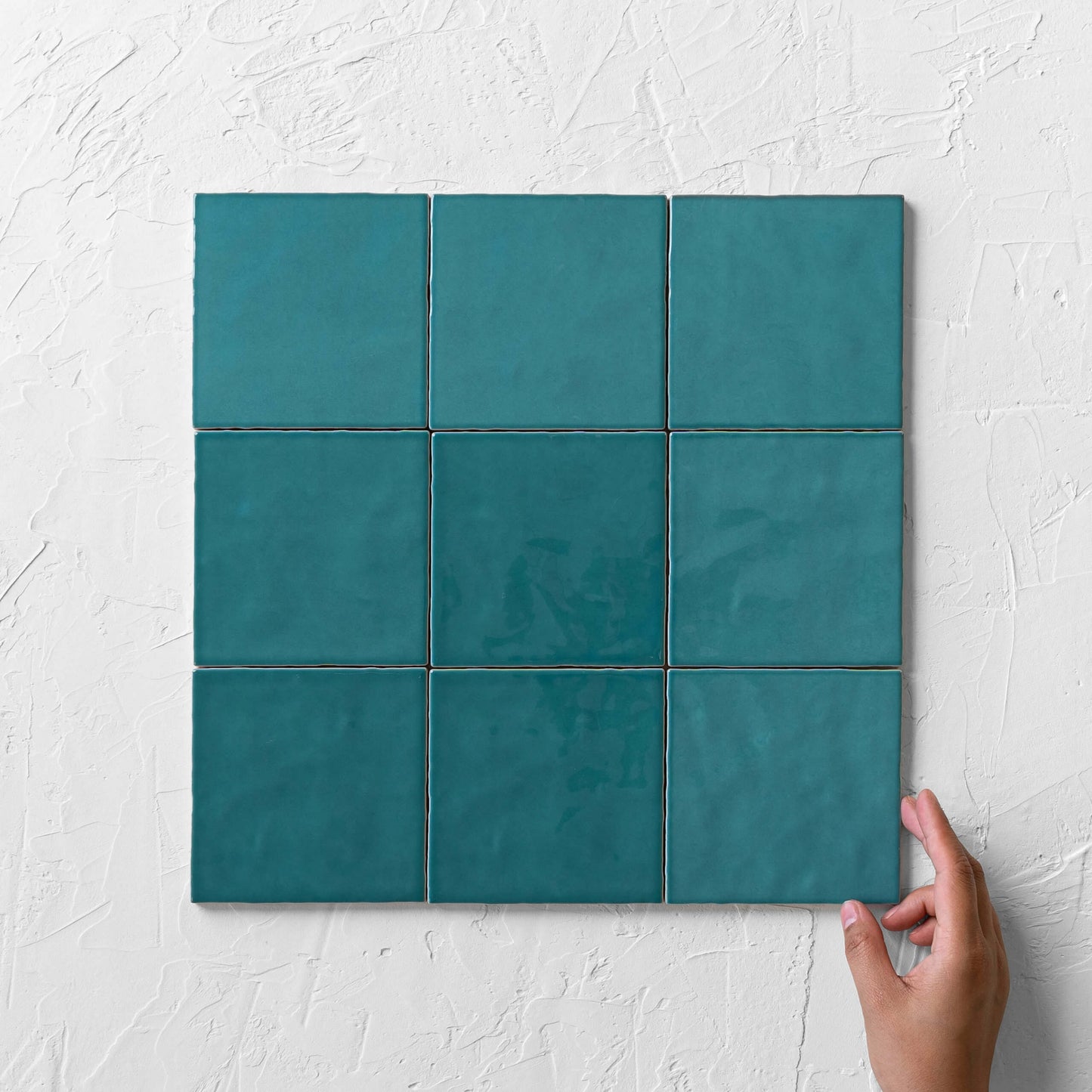 Casablanca Turquoise Gloss 120x120mm