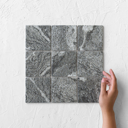 Eldergrove Grey Mosaic 97x97mm