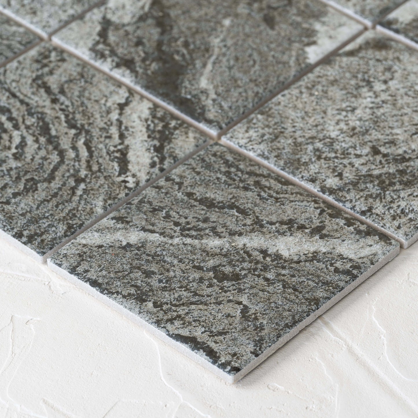 Eldergrove Grey Mosaic 97x97mm