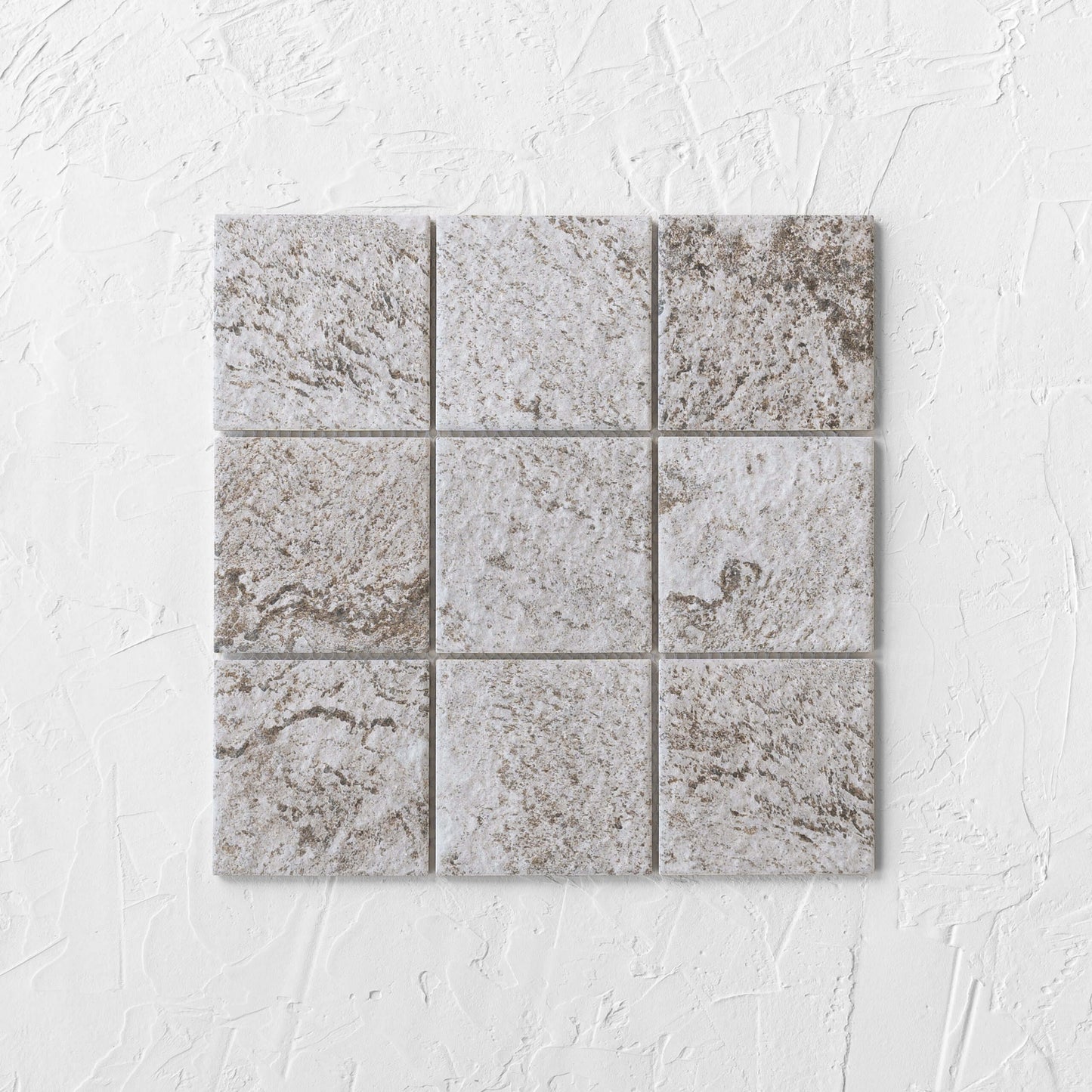 Eldergrove Light Grey Mosaic 97x97mm