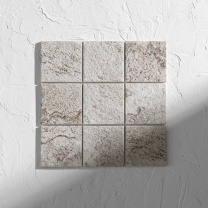 Eldergrove Light Grey Mosaic 97x97mm