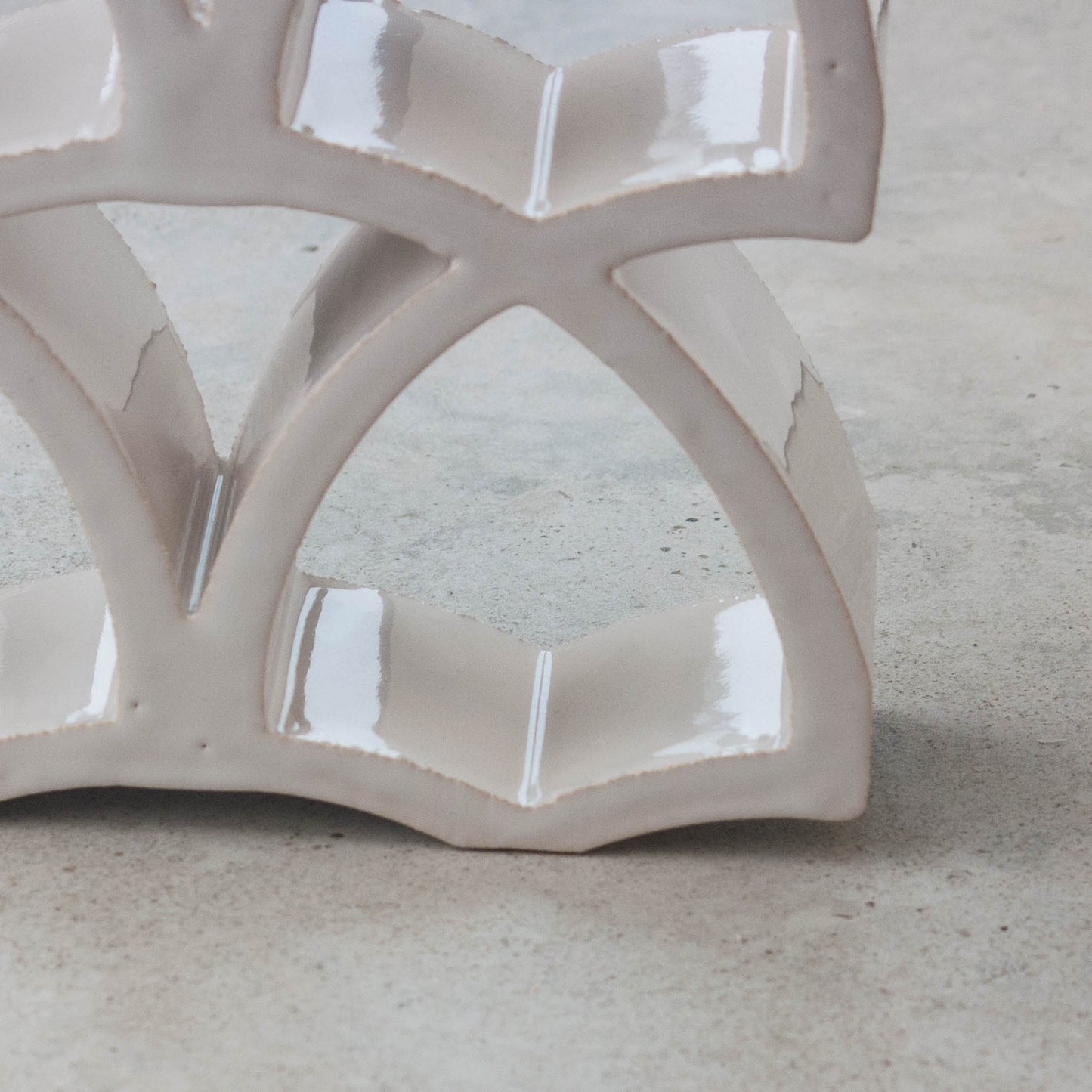 Arialuce Curve Bianco Glassa Breeze Blocks 200x200