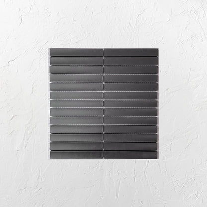 Marlowe Onyx Concave Speckled Matt Rectangle 20x145mm