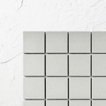 Light Grey Unglazed 48x48mm Square