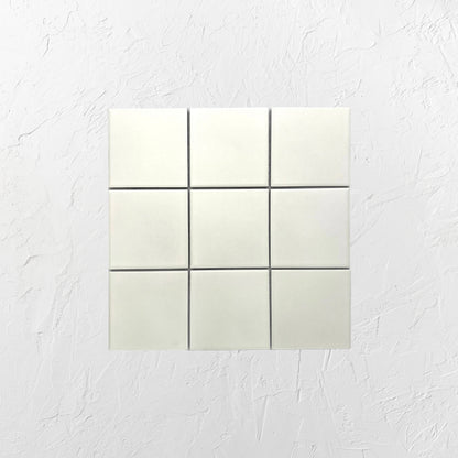 Off White Unglazed 97x97mm Square