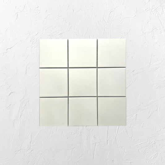 Off White Unglazed 97x97mm Square
