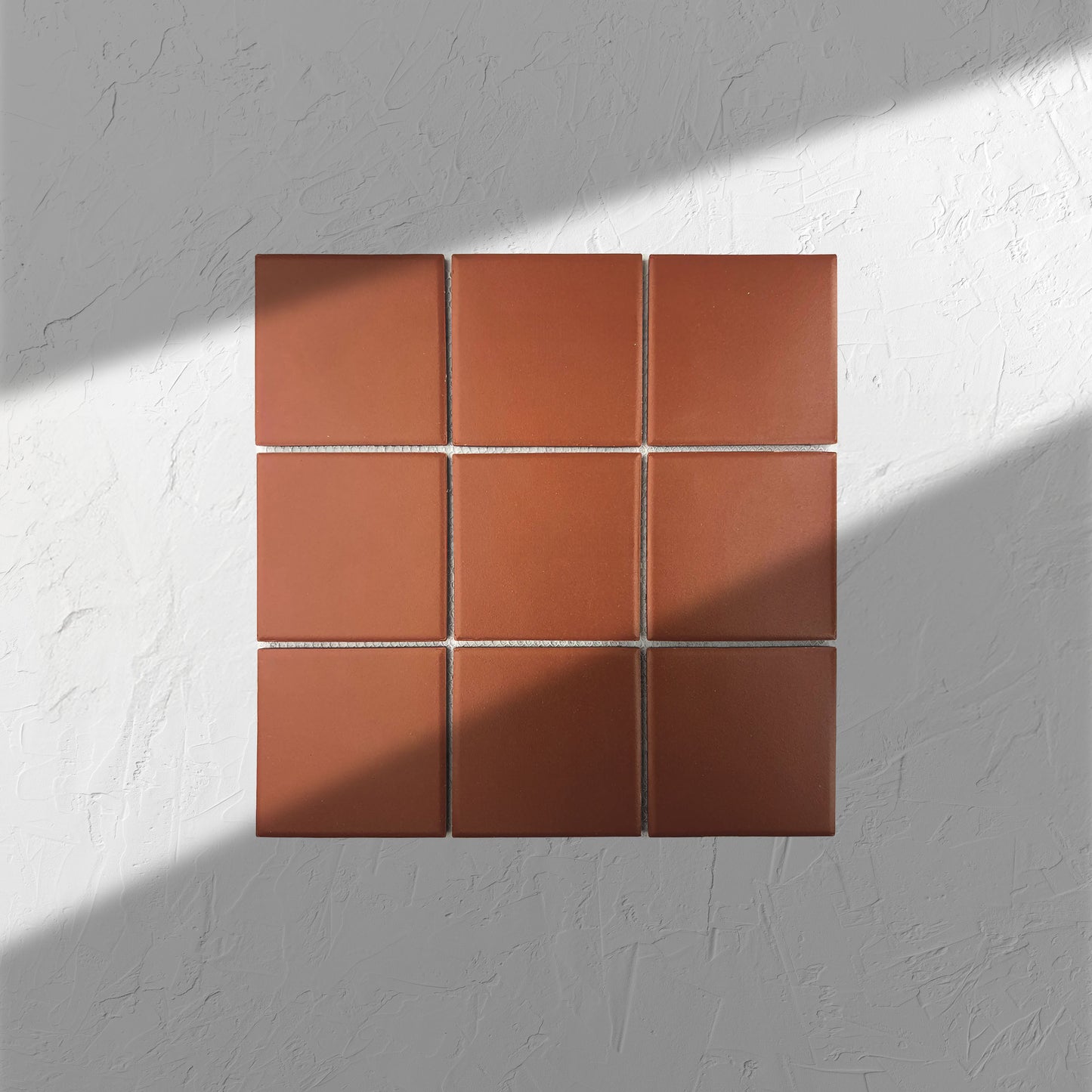 Chestnut Red Unglazed 97x97mm Square