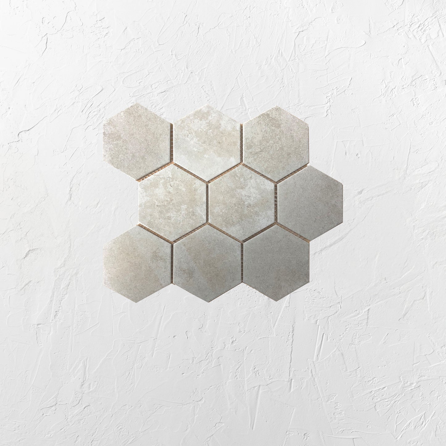 Cement Matte Porcelain Glazed Hexagon 95x110mm