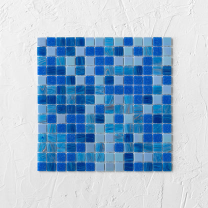 Alderley Bali Glass Mosaic Pool Safe 300x300mm