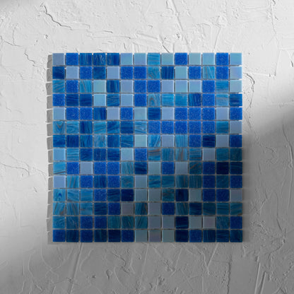 Alderley Bali Glass Mosaic Pool Safe 300x300mm