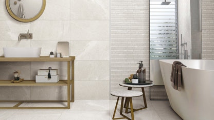 Shell White 600X600 Structured