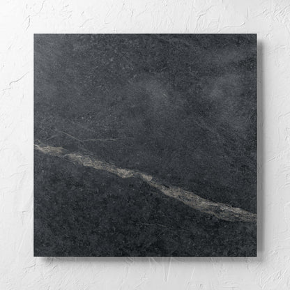 Soap Stone Black Natural 600x600mm