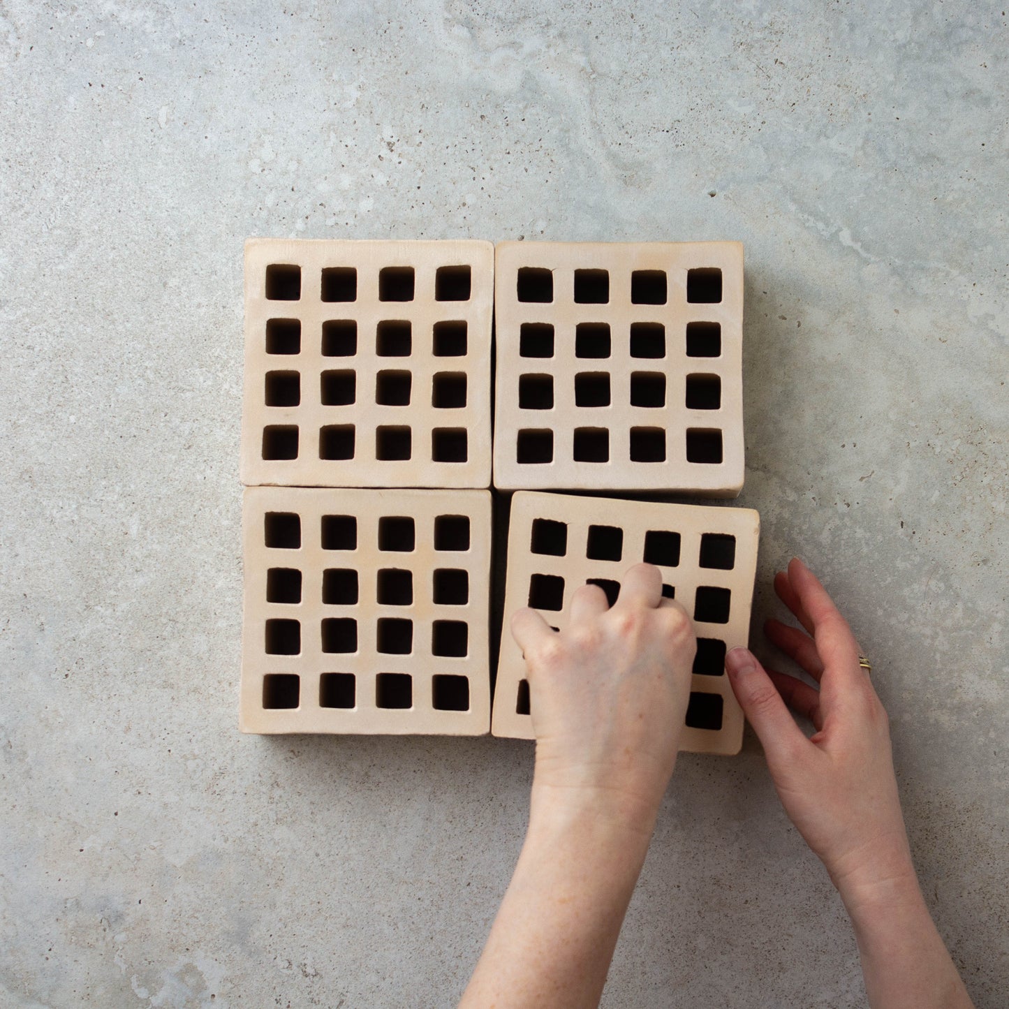 Arialuce Pertuse Naturale Breeze Blocks 120x120