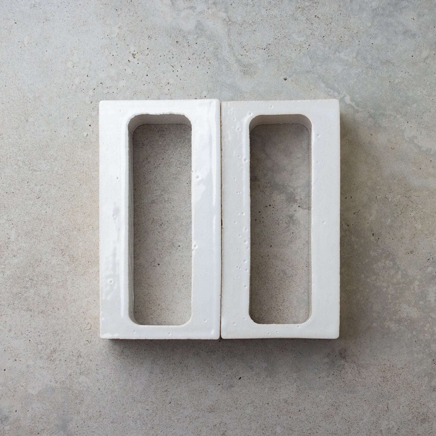 Arialuce Asole Bianco Gloss Breeze Blocks 120x240