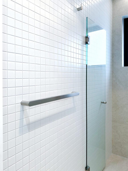 White Gloss Porcelain Glazed 48x48mm Square