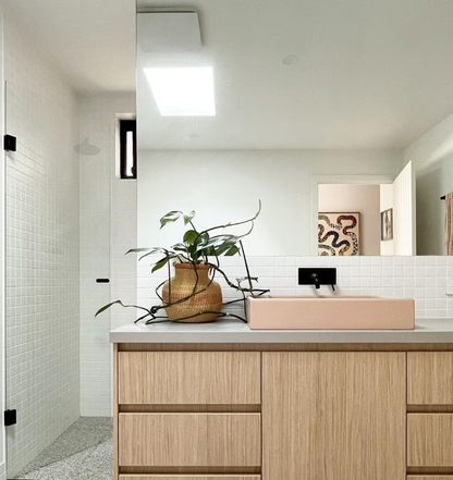 White Matte Porcelain Glazed 48x48mm Square