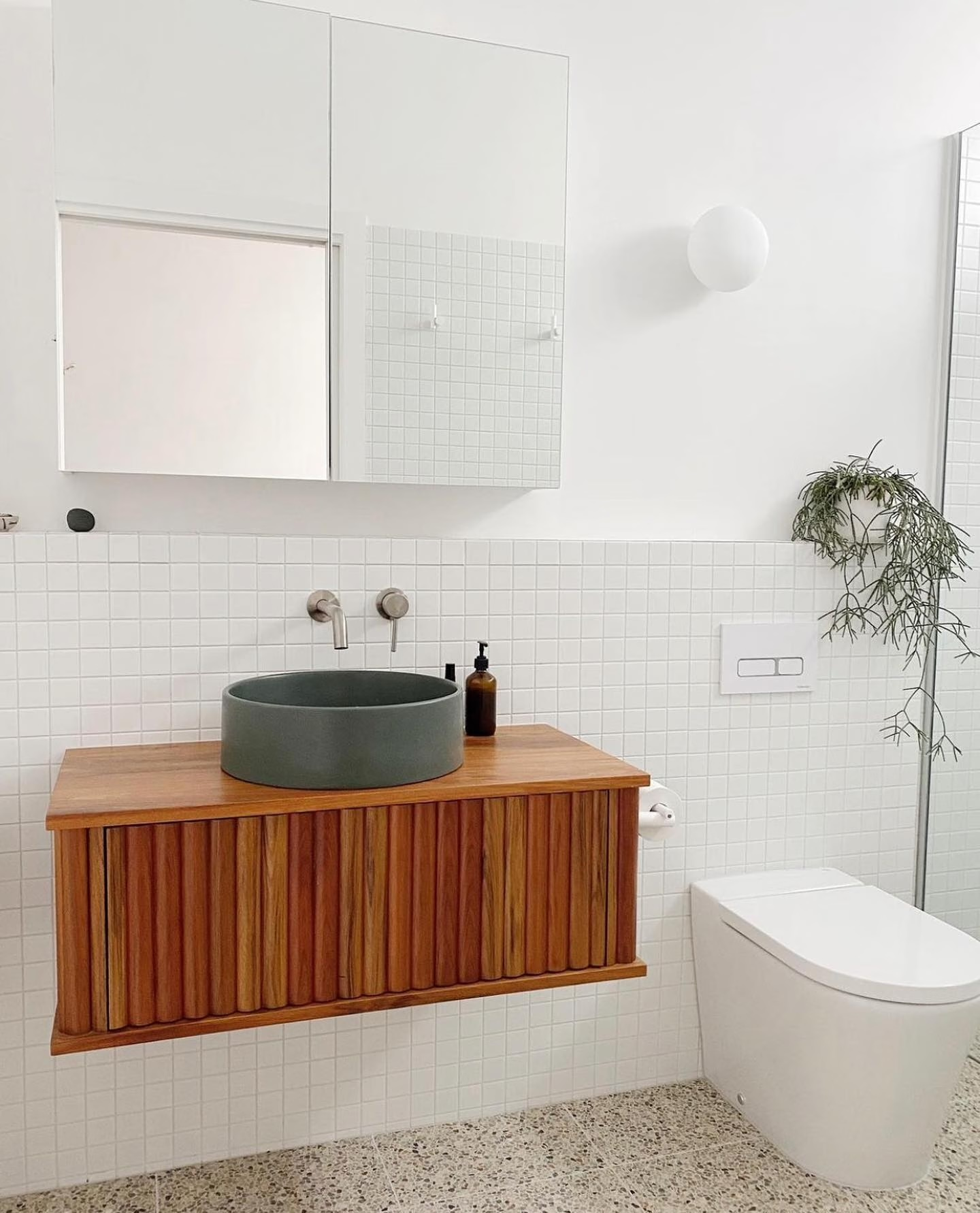 White Gloss Porcelain Glazed 48x48mm Square